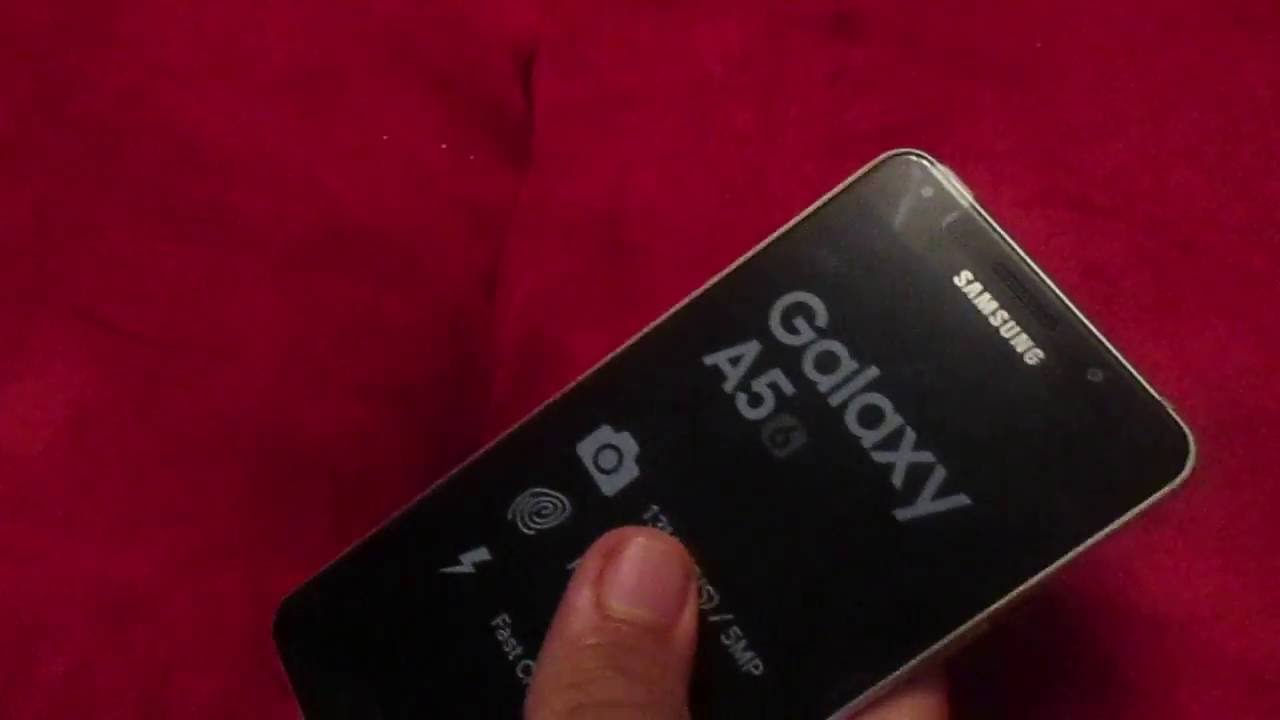 Samsung Galaxy A5(2016) Accesorios y Funciones Básicas.
