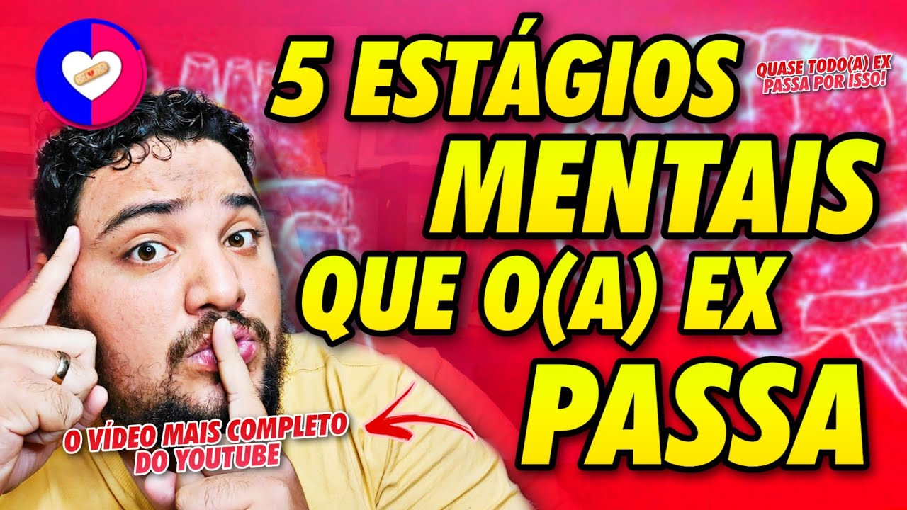 5 ETAPAS MENTAIS QUE O(A) EX PASSA DURANTE O CONTATO ZERO | Allam Fillipe