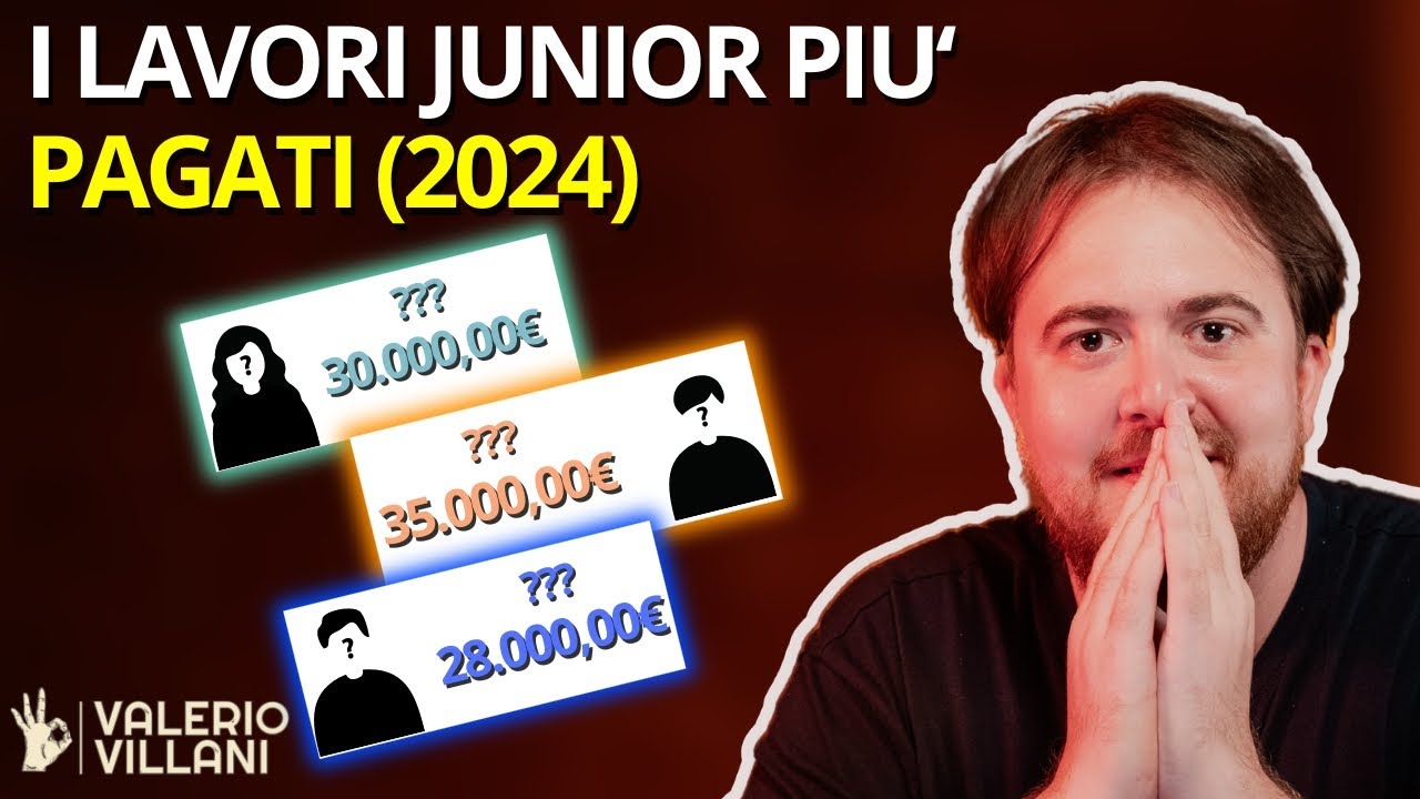 I lavori più pagati in Italia 💸: 10 lavori entry level più pagati nel 2024