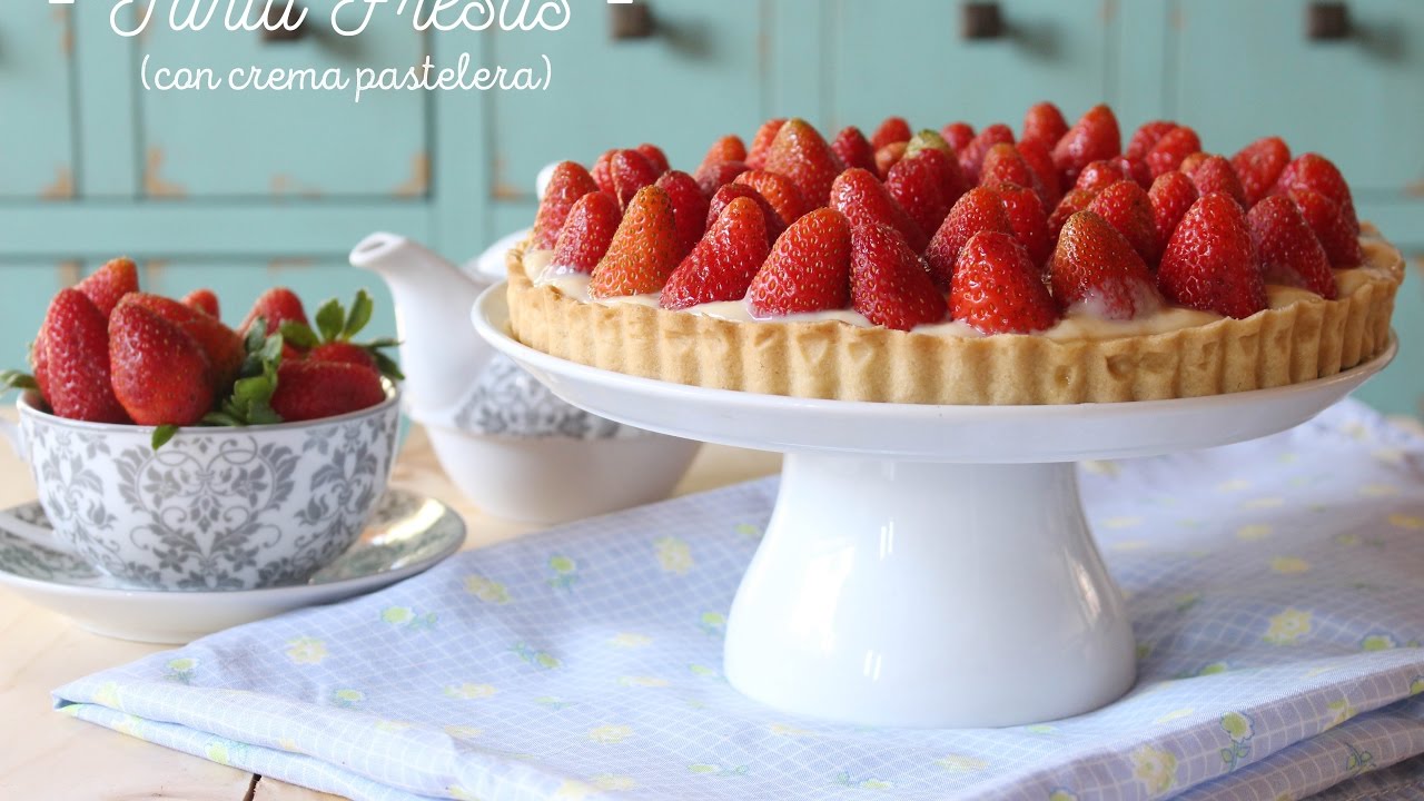 Tartaleta de Fresas con Crema Pastelera