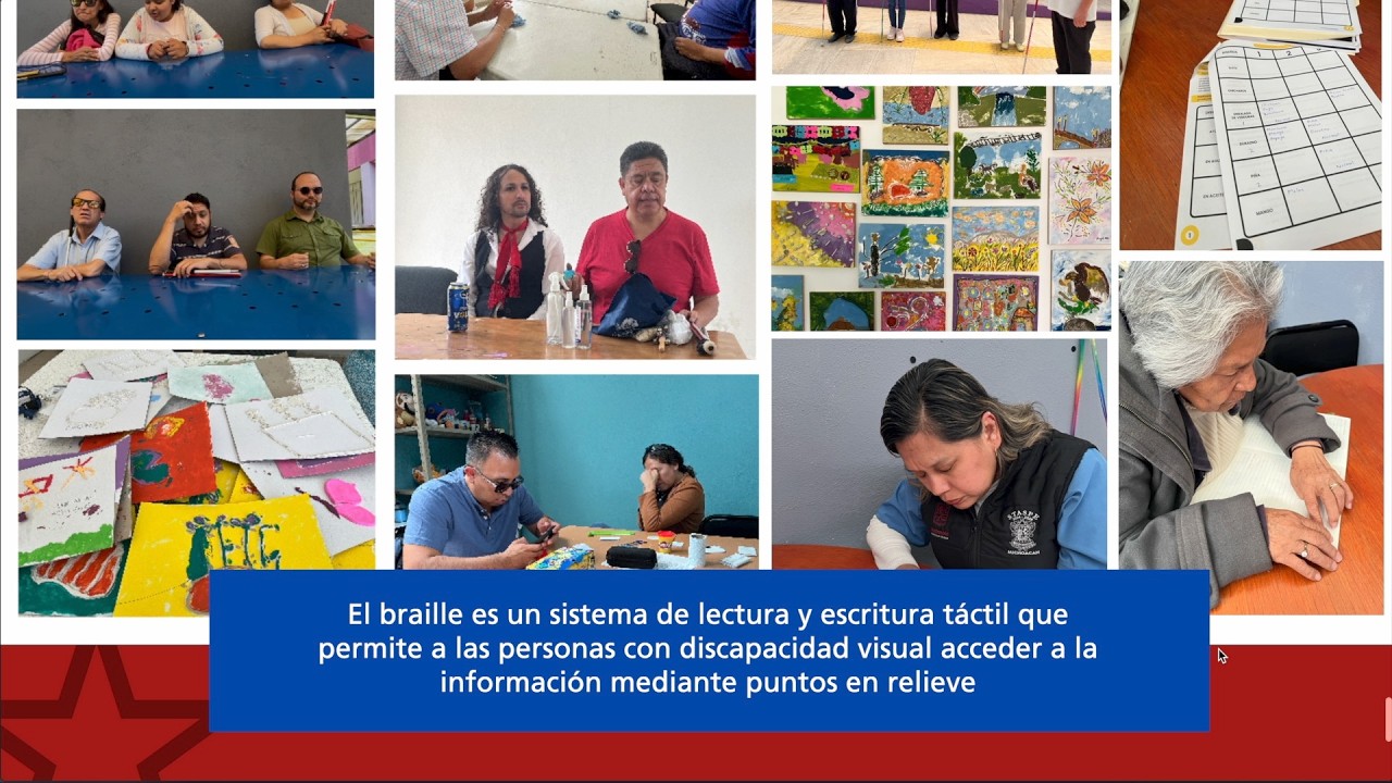 Estudiante de Diseño Gráfico propone pictogramas táctiles para promover la inclusión social