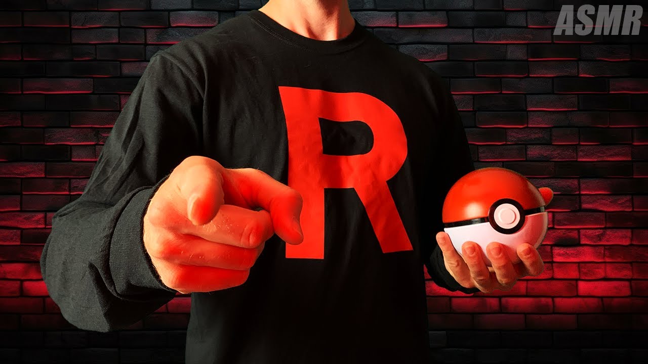 ®️ Joining Team Rocket ASMR Roleplay ®️ | Clicking Triggers for Your Sleep