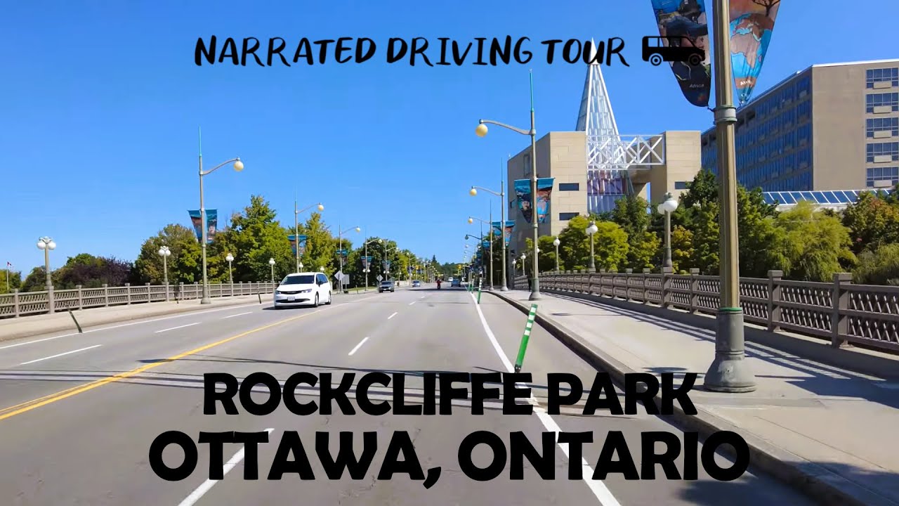 🚗 Scenic Drive Through Rockcliffe Park | Ottawa's Most Beautiful Neighborhood 🌳✨ | 4K Driving Tour