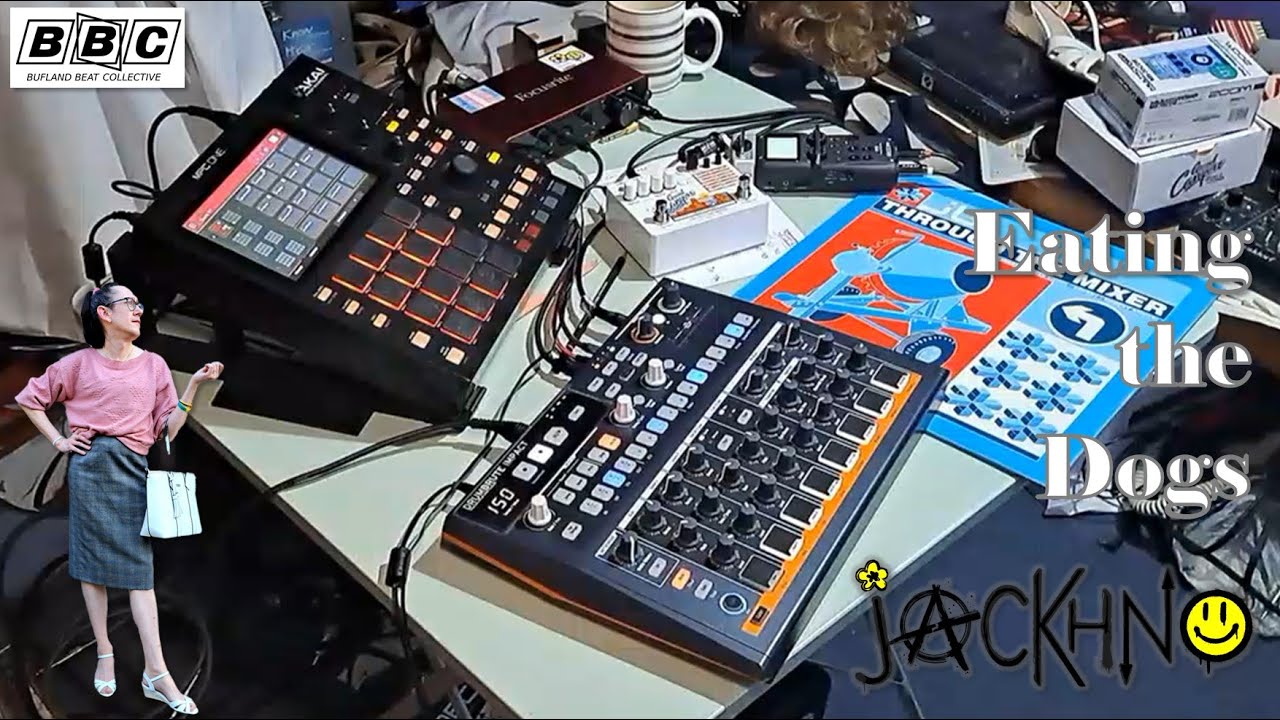 Drumbrute Impact Hard Techno Live Jam | w/ MPC One & Grand Canyon