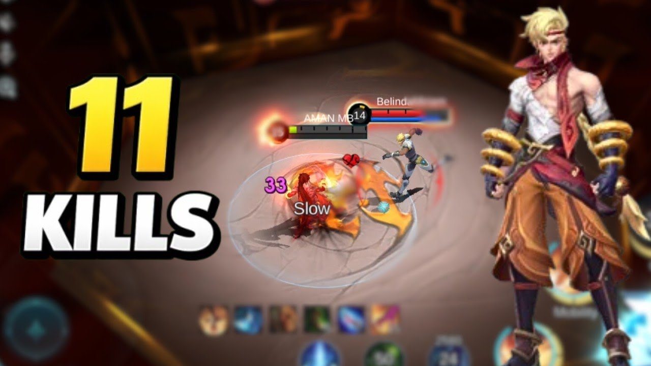 🔥 11 KILLS EASY WIN 😱 OP Yin Gameplay | Mobile Legends: Bang Bang