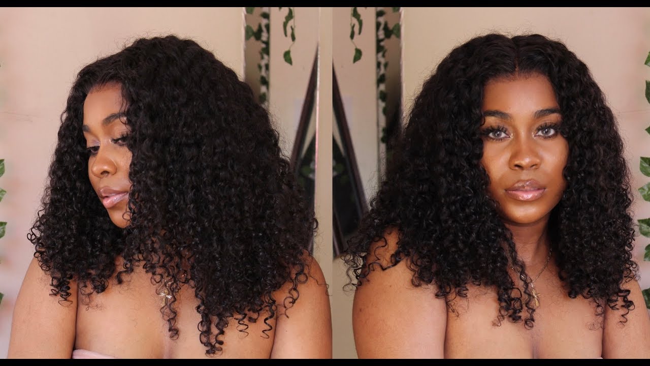 Affordable 13x6 Curly Lace Frontal Wig| GLUELESS Summer wig | FT Afsisterwig