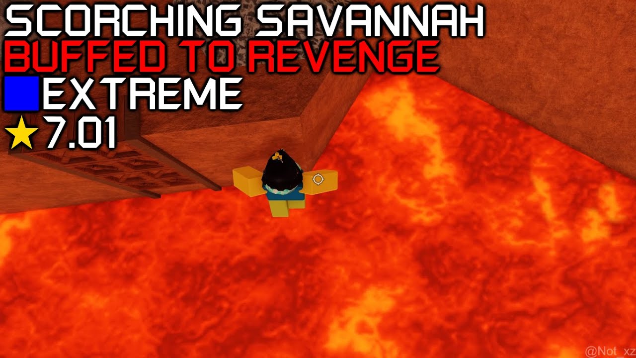 Roblox: FE2 Community Maps - Scorching Savannah: Buffed to Revenge (Extreme - 7.01) [Guide]