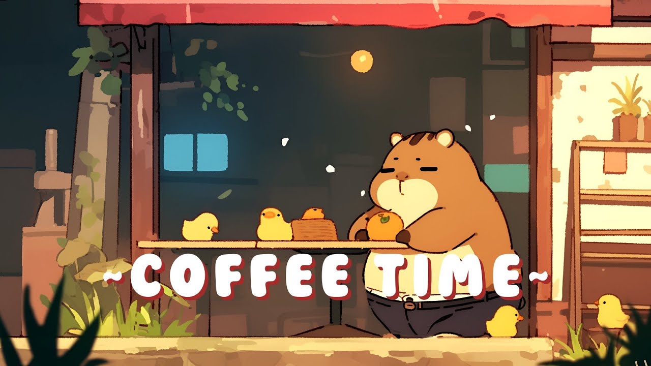 Capybara Study Beats - Japanese-inspired Lofi Collection ~ Cozy Times ~ 🎵 | Focus Helper