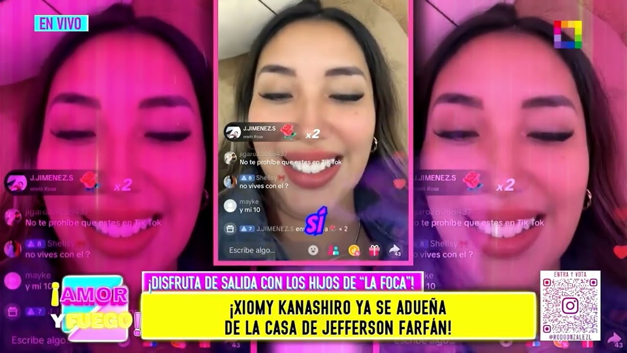 Amor y Fuego - ENE 19 - ¡XIOMY YA SE ADUEÑA DE LA CASA DE JEFFERSON FARFÁN! | Willax