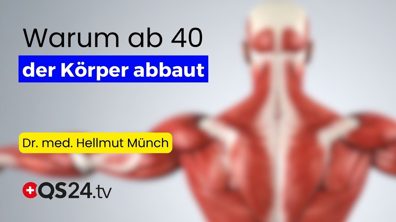 Warum ab 40 der Körper abbaut – und wie du gegensteuern kannst | Naturmedizin | QS24