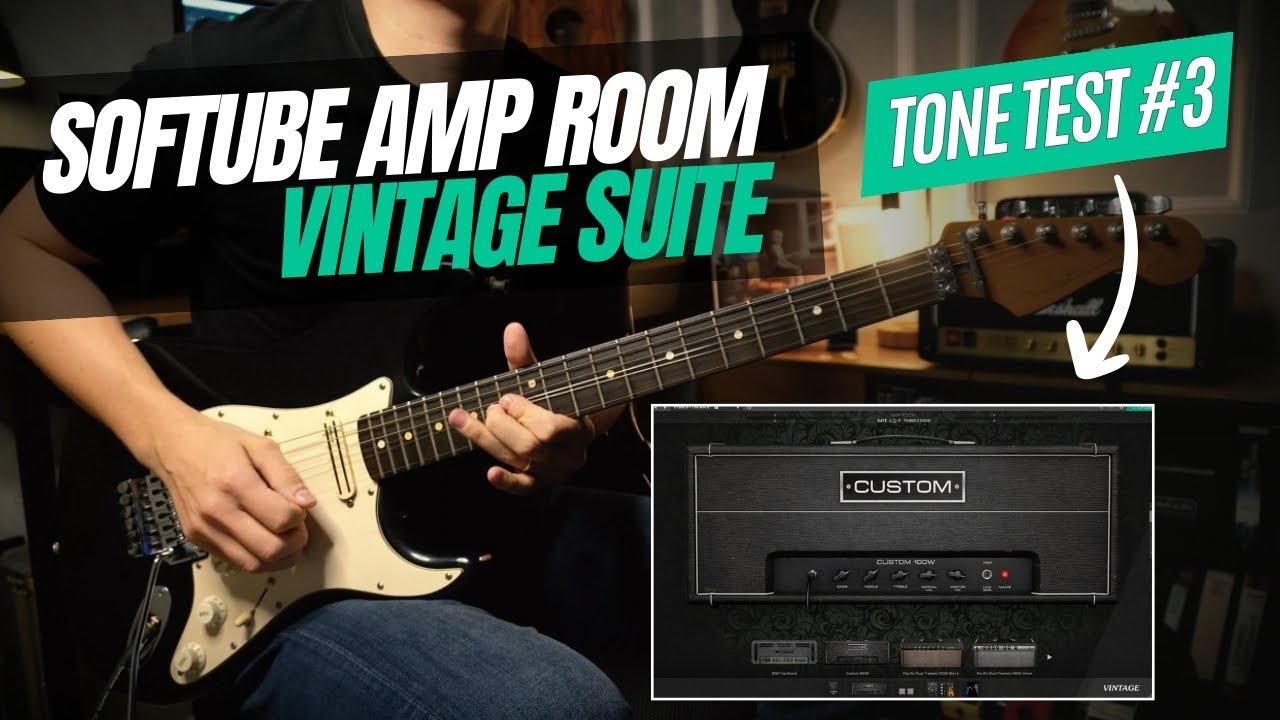 TONE TEST #3 - Softube Amp Room Vintage Suite