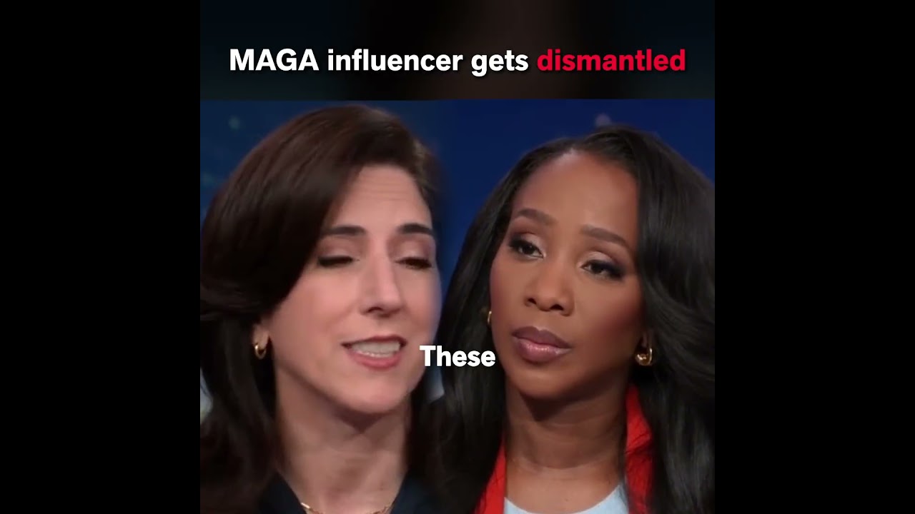 Активистку движения MAGA заставили замолчать в прямом эфире на CNN.
