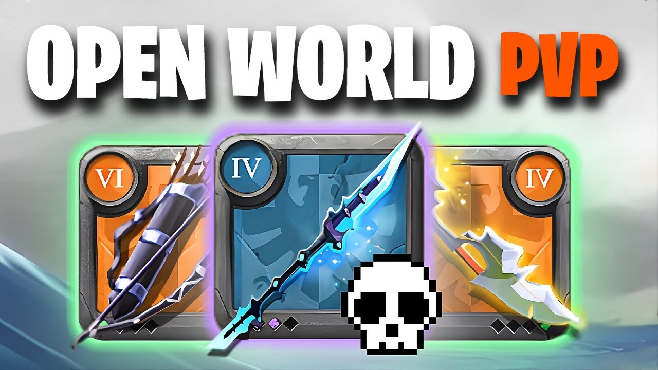 3 Solo PVP Weapons in the Open World | Albion Online