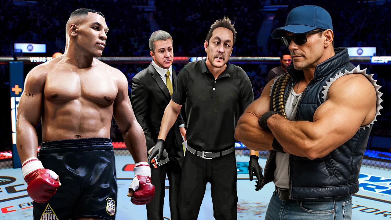 Майк Тайсон против Кларка Стила (EA Sports UFC 4)