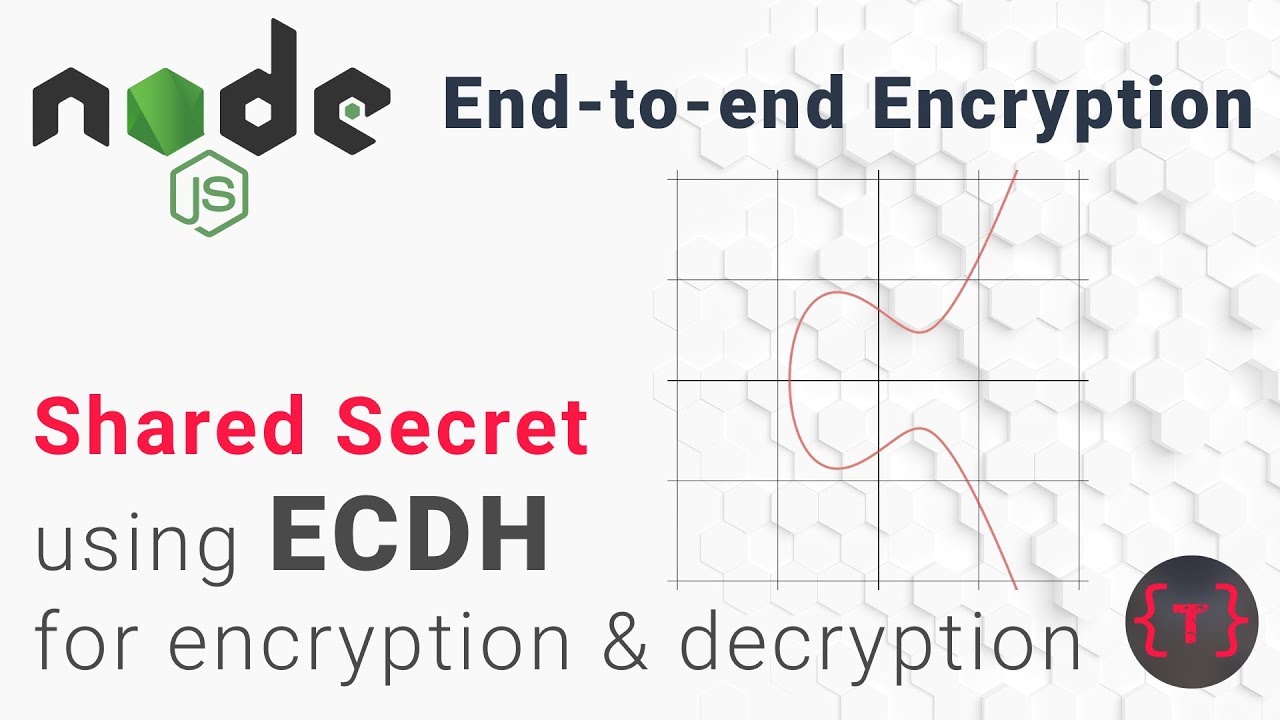 Elliptic-Curve Diffie-Hellman (ECDH) | NodeJS | End-to-end Encryption
