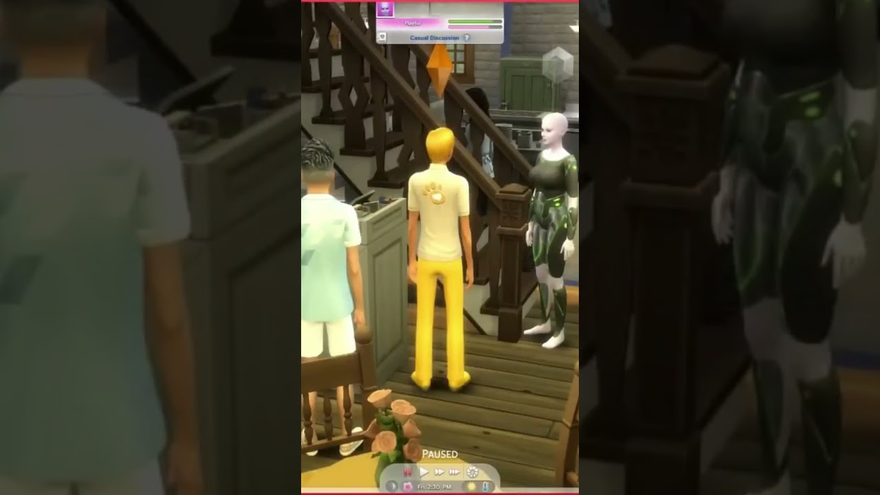 Почему свидание в Sims не получилось #thesims4 #sims4glitch #notsoberrychallenge