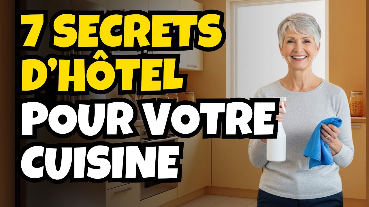 7 Secrets d’Hôtel pour Garder Votre Cuisine Toujours Propre