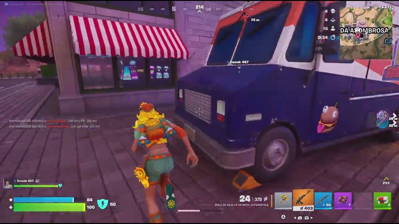 Fortnite - Creíste que podrías llevarme al fondo del lago para comerme despues...