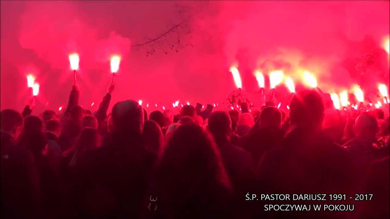 Pogrzeb zamordowanego kibica G&oacute;rnika Zabrze Śp-Pastor...