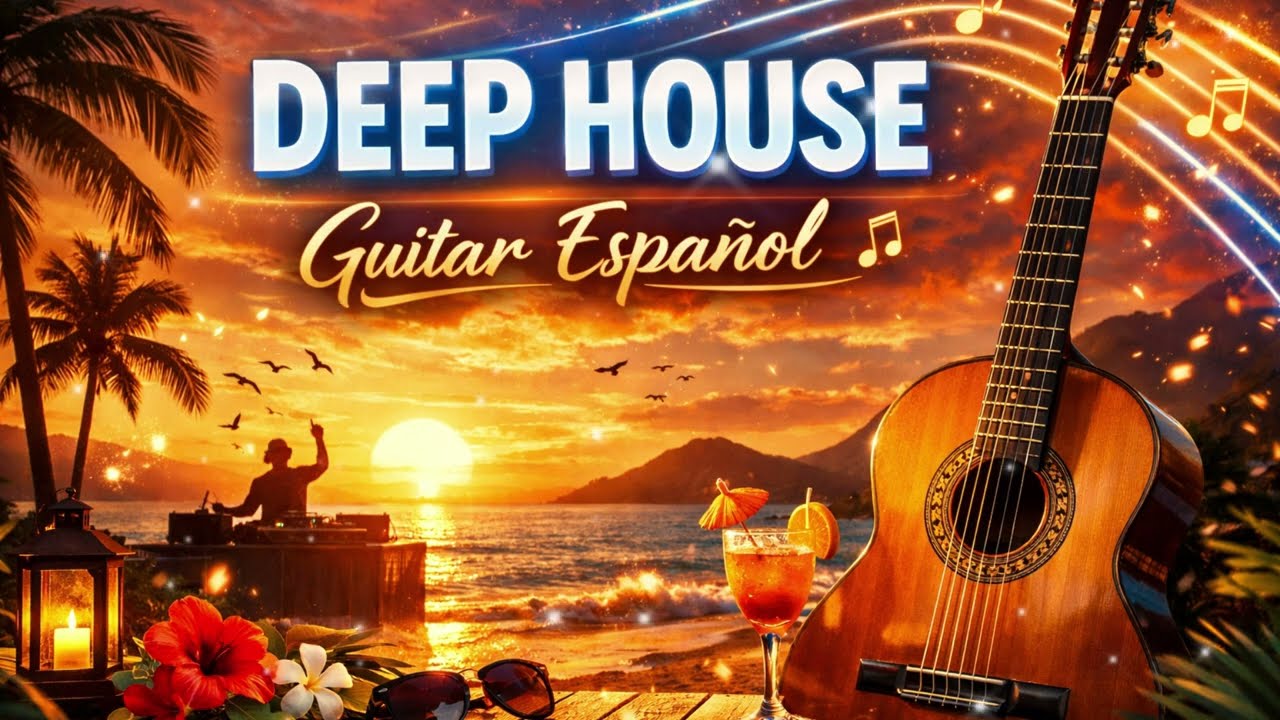 Deep House con guitarra española 🌅 Latin Chill House | Vibras de atardecer 2026