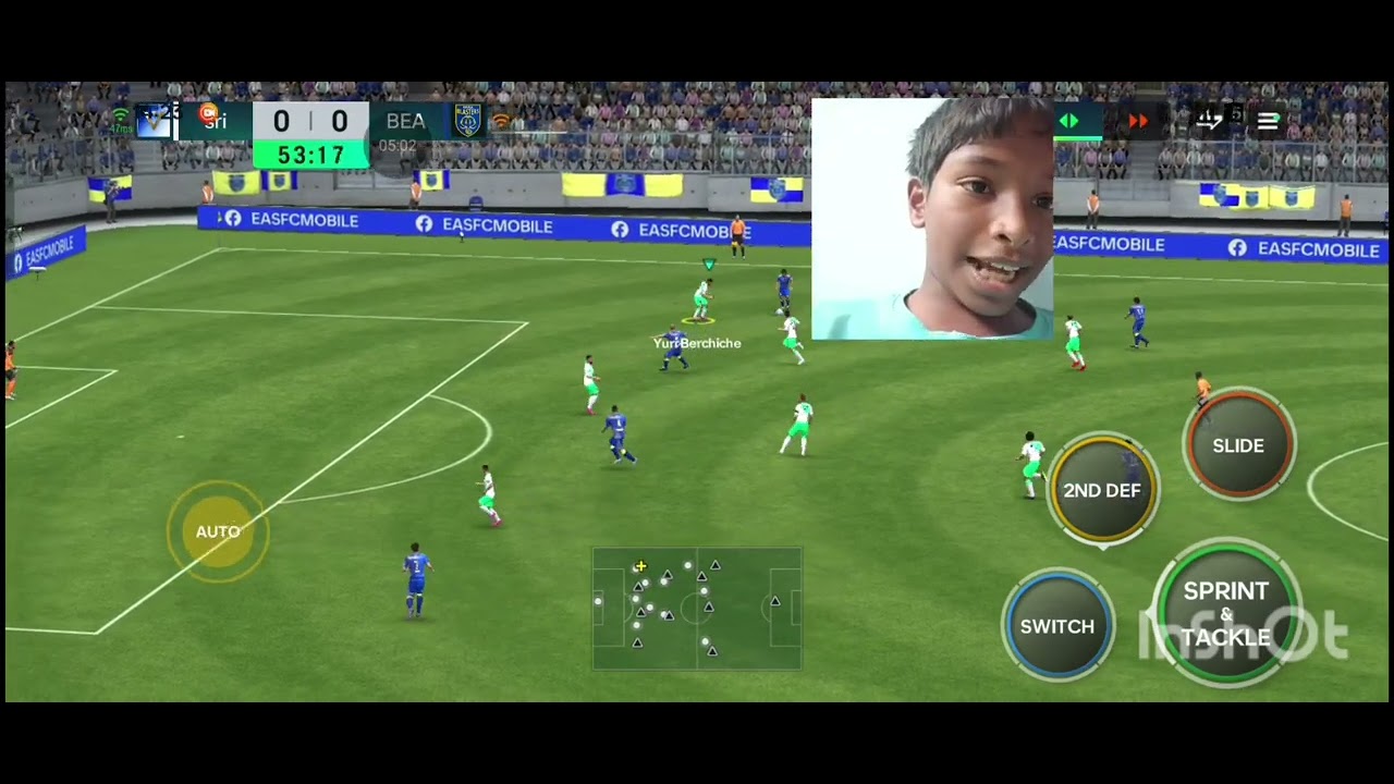 Iam playing FC mobile with a special guest