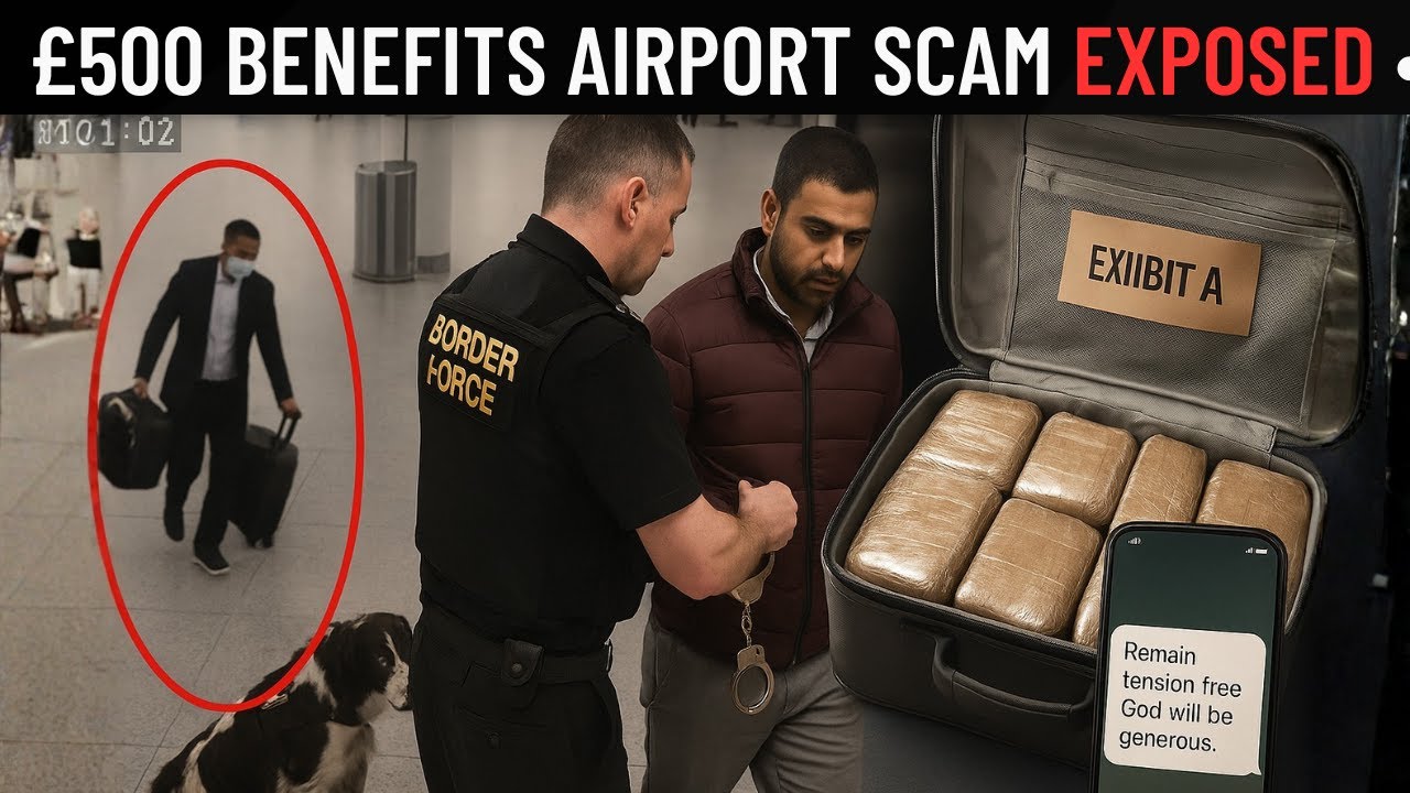 British-Pakistani With NO ADDRESS EXPOSED. Benefits Scam. Birmingham Airport  | UK  Crime