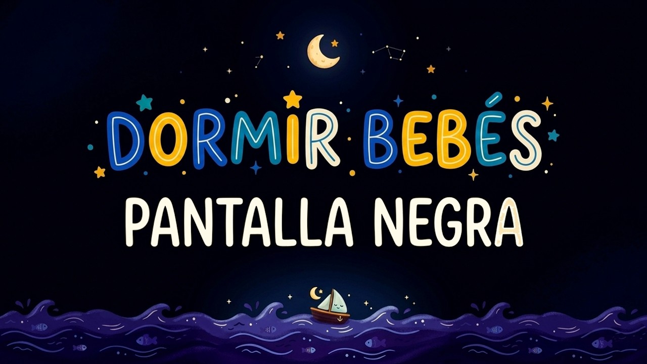 Música para Dormir Bebés Profundamente ⭐ Pantalla Oscura ⭐  Pantalla Negra para Dormir ⭐ 137#