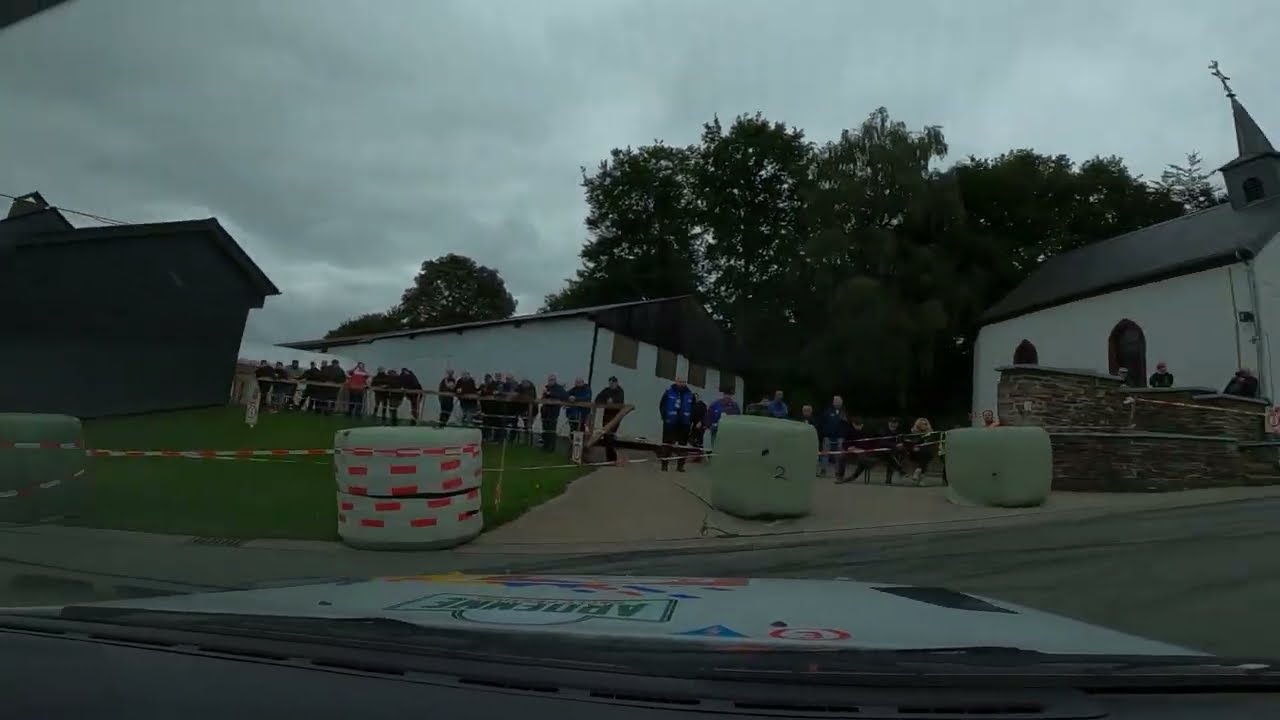 East Belgian Rally 2025, Opel Astra GSI 16V Onboard, KP3 St-Vith