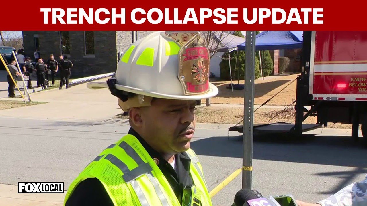 Officials give update on trench collapse in Maryland