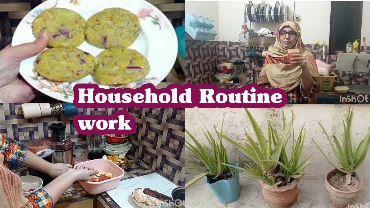 Household Routine work | Aj Ghar ky Kon Konsay Kam Kiye -- Alia Mubashar Vlogs