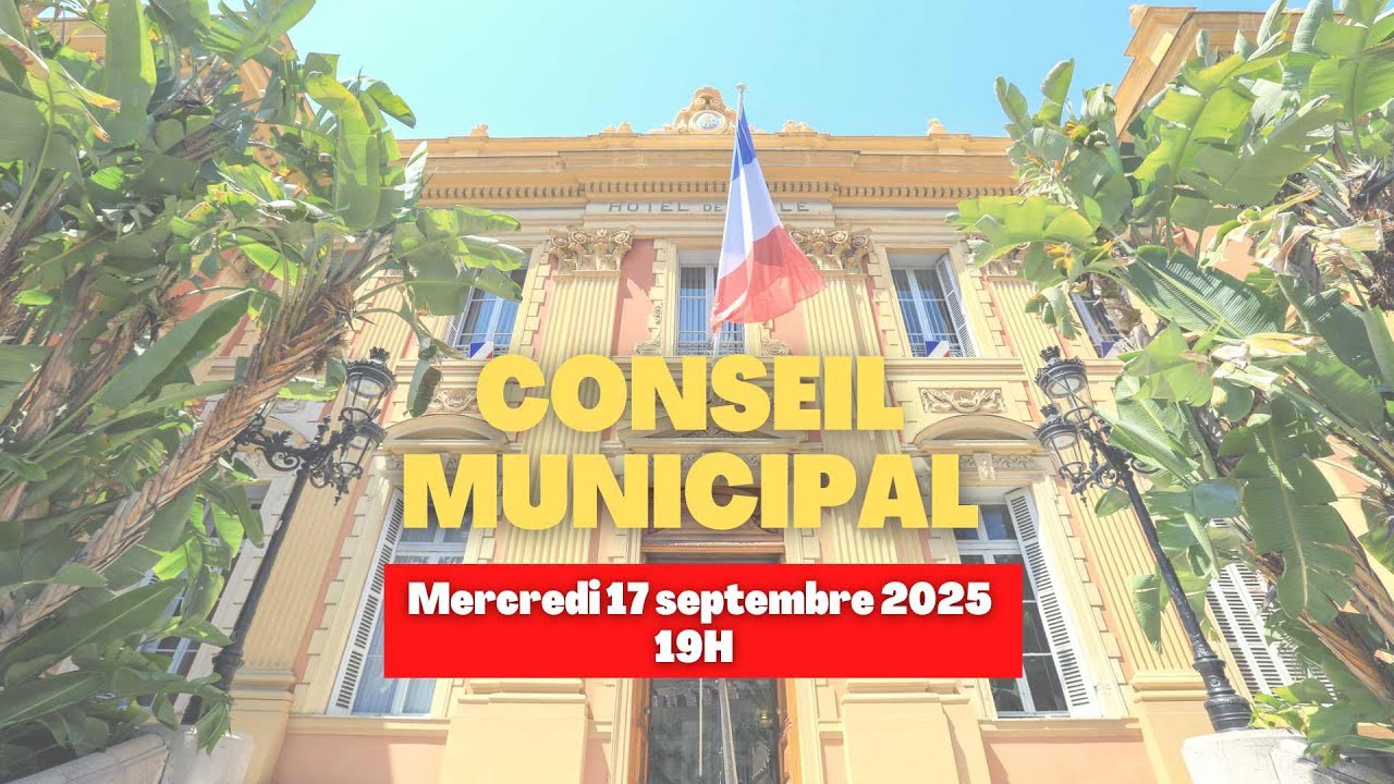 Conseil municipal du 17 septembre 2025 à 19h