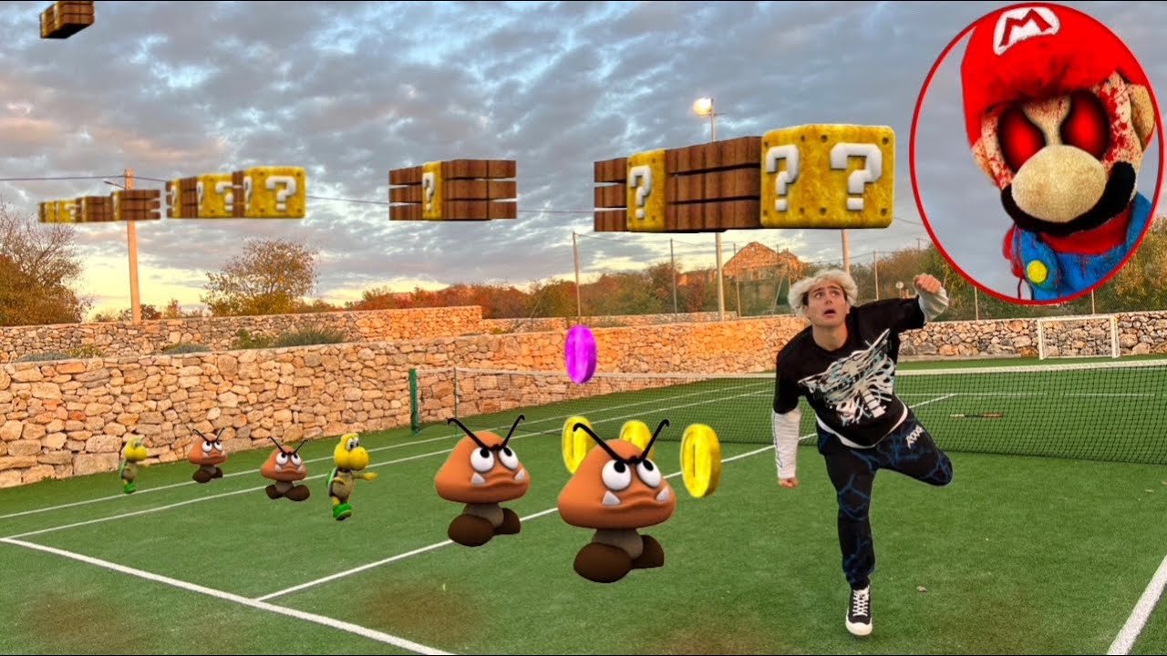 GIOCHIAMO A MARIO BROS NELLA VITA REALE E SUCCEDONO COSE STRANE…😰