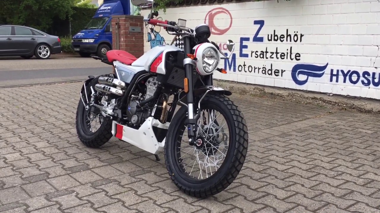 Mondial HPS Hipster 125 White/Red - Walkaround, Details