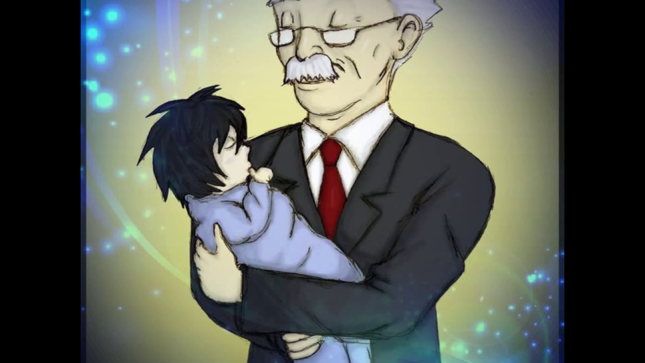 Watari and L Death note
