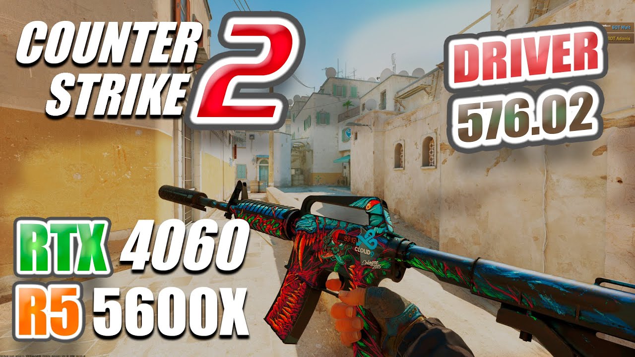 Counter Strike 2 : RTX 4060 8GB BenchMark Gameplay!
