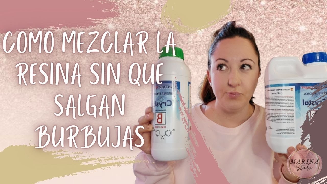 COMO MEZCLAR LA RESINA EPOXI, TRUCO PARA EVITAR BURBUJAS