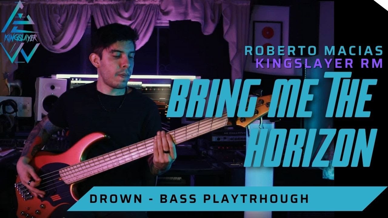 DROWN - BRING ME THE HORIZON Bass Cover With Tabs #drown #bringmethehorizon #basscover #tabs #bmth