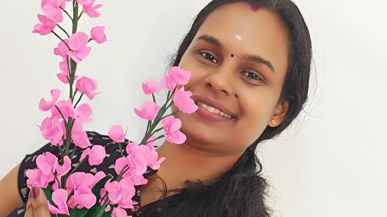 ## DIY ## Crepe paper flower making