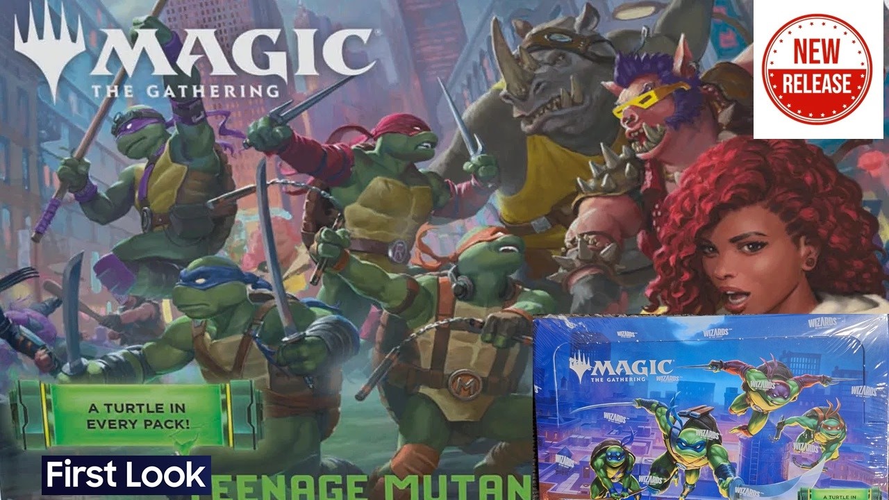 🐢 Magic: The Gathering Teenage Mutant Ninja Turtles | First Look 🍕