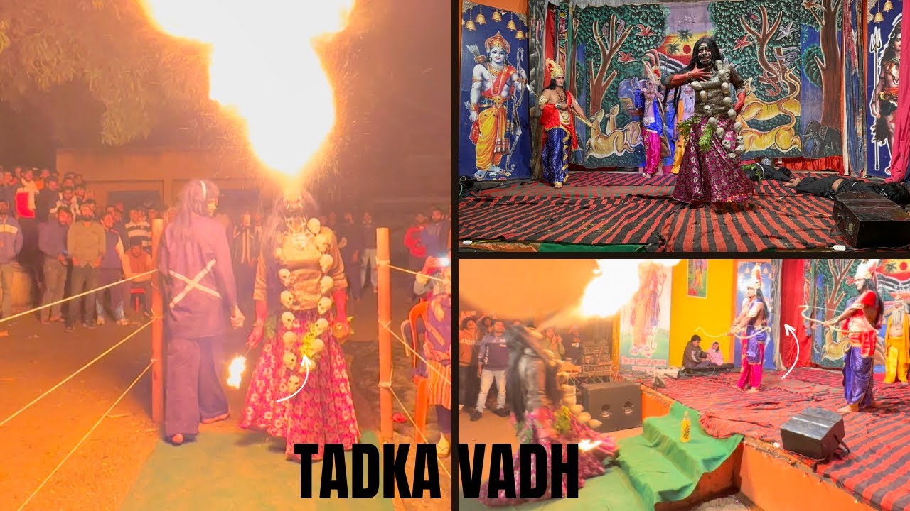 Tadka vadh | Best Ramleela | shiva natak club Talwara Gujjran Pathankot #tadka #ramayan #ramleela
