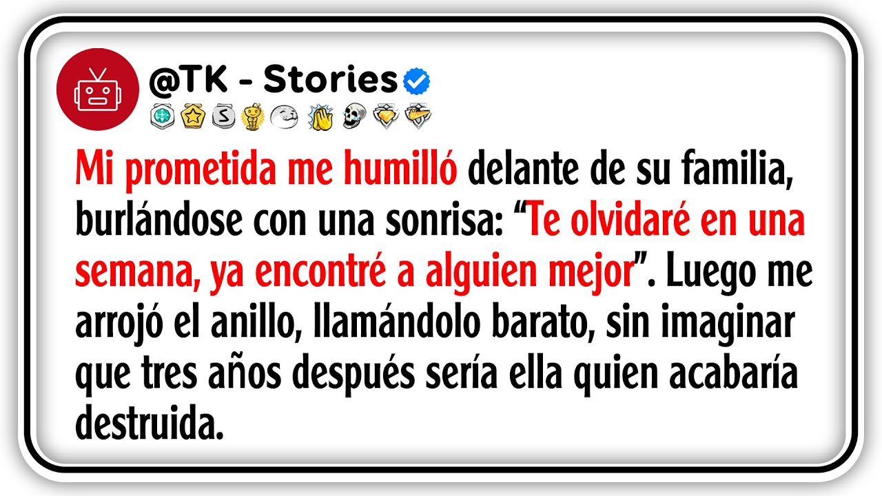 Mi prometida me humilló delante de su familia, burlándose con una sonrisa: “Te olvidaré en una...