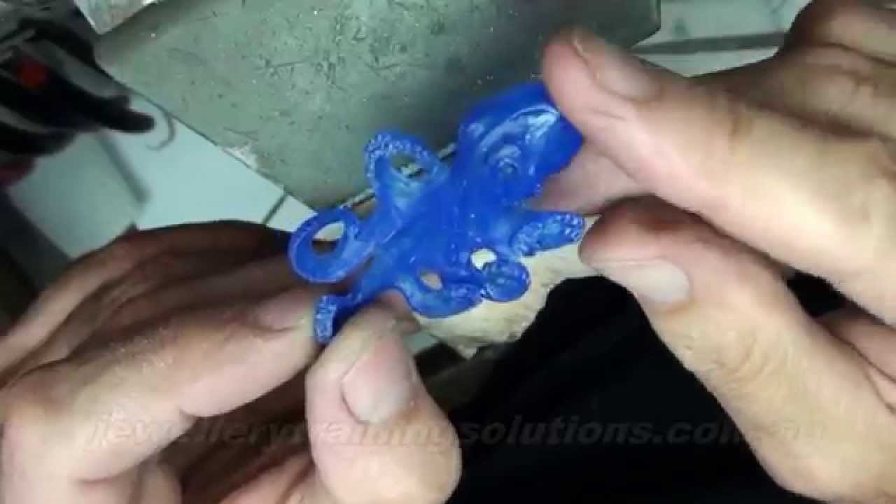 Wax carving