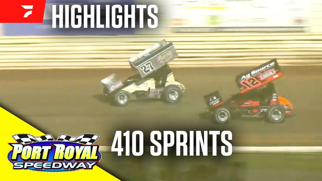410 Sprints at Port Royal Speedway 8/30/25 | Highlights