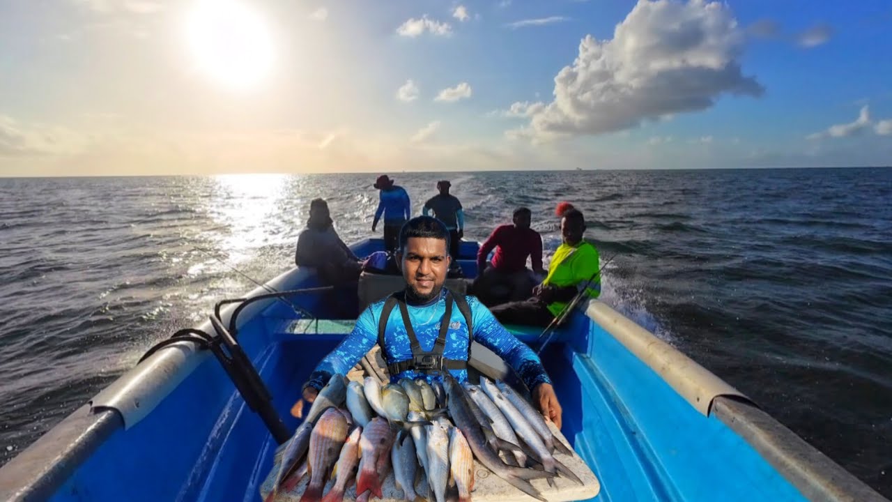 12hrs at sea fishing adventure #trinidad 