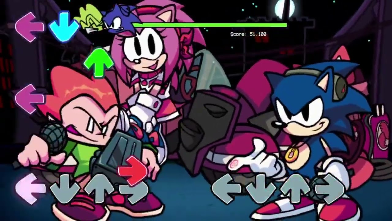 FNF: SONIC JAM! - Pico (Sonic Mix) [First Look!]