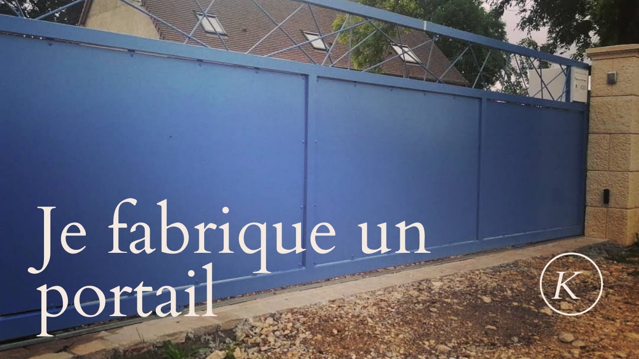 Comment fabriquer un portail coulissant