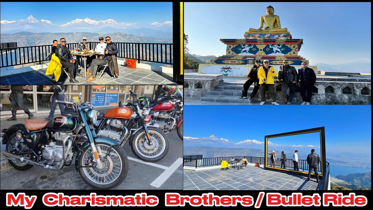 SPENT MY WEEKEND WITH MY CHARISMATIC BROTHERS / BULLET RIDE / POKHARA HEIGHT RESORT / KALABANG