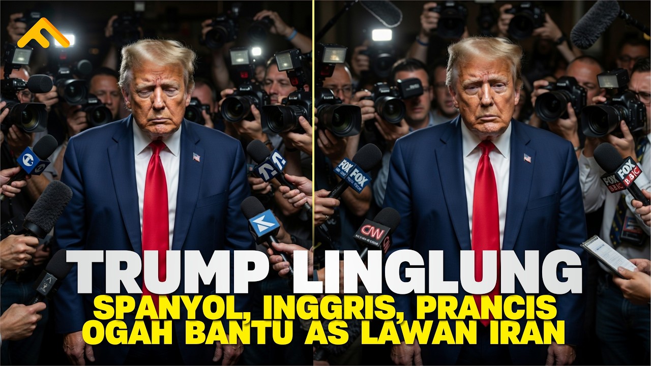 Viral Video Trump Linglung Sempoyongan Seperti Mau Tumbang, NATO Ogah Cawe-Cawe Bantu AS Lawan Iran!