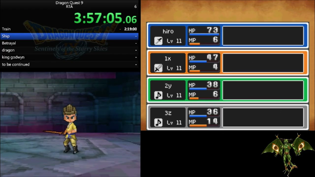 Preemptive metal slime in Quarantomb with map manipulation