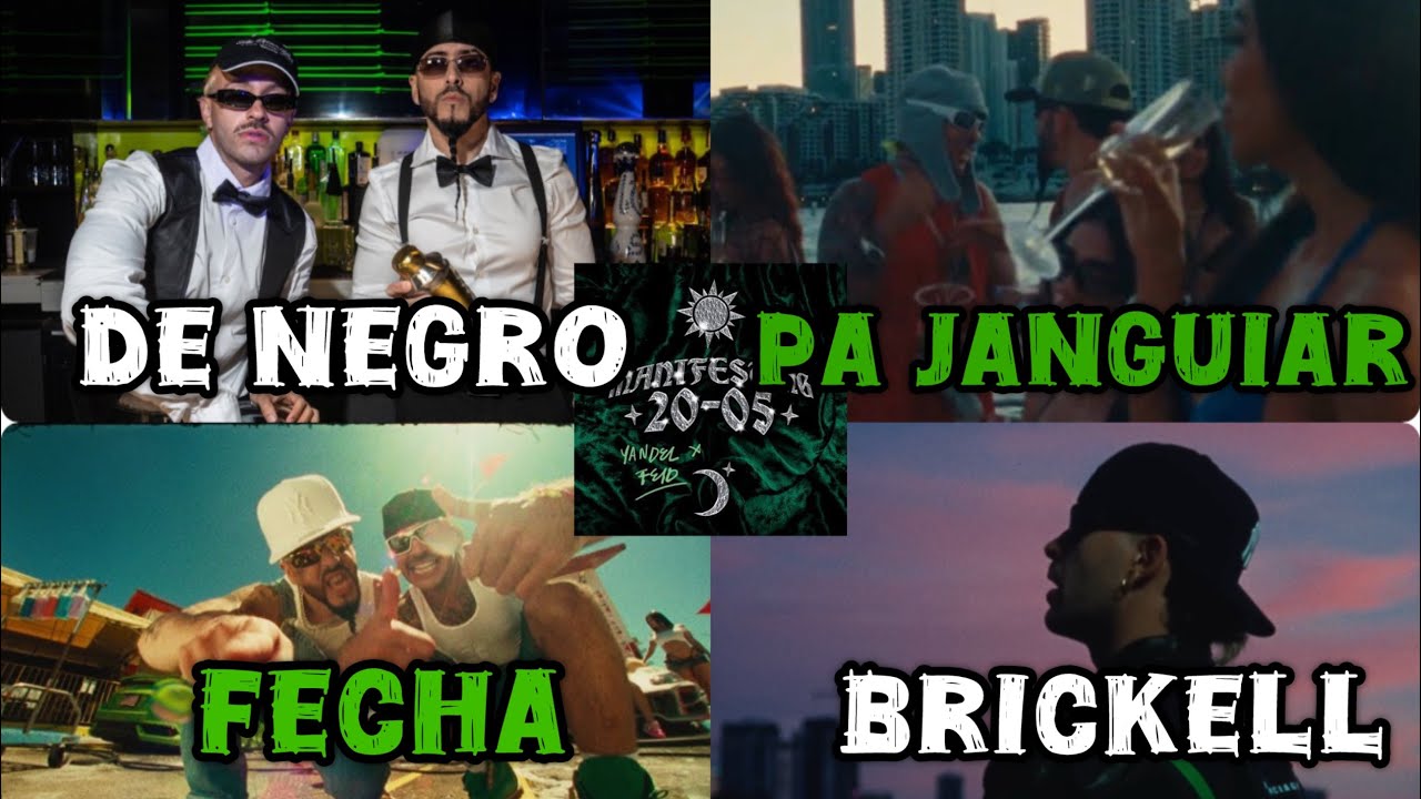 El Video de MANIFESTING 20-05 de Feid y Yandel es Cine. 